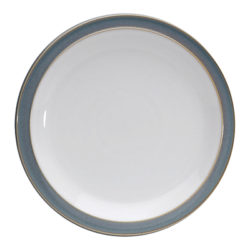 Denby Azure Medium Plate, Blue, Seconds
